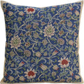 Charlotte Home Furnishings Throw Pillow Covers 16x16 in Royal Blue Decorative Couch Pillow Covers Boho Decor European Tapestry Cushion Cases Living Room Cozy Home Decor Jacquard Woven Soft Cotton