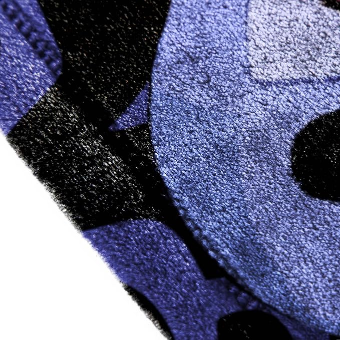 Jay Franco Kids Plush Throw Blanket – Ultra Soft Cozy Plush Fleece for Bed, Couch, Sofa, Home Décor, Official Licensed Derpy, Black - Kpop Demon Hunters, 60x90 - Large Blanket