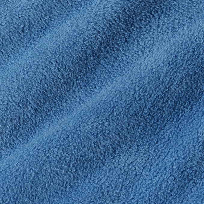 Berkshire Blanket Microfleece King Size Bed Blanket Royal Blue, Lightweight Soft Breathable Plush Micro Fleece Blanket for Bed Couch Sofa, 90x108 Inches