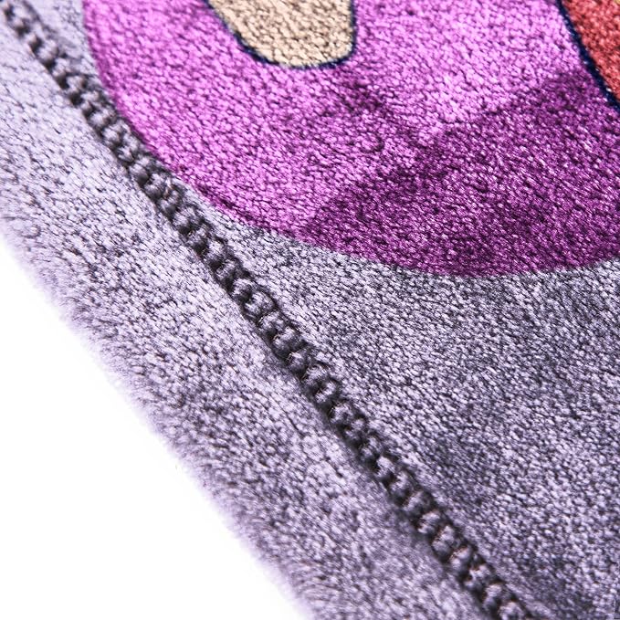Jay Franco Kids Plush Throw Blanket – Ultra Soft Cozy Plush Fleece for Bed, Couch, Sofa, Home Décor, Official Licensed Huntrix, Purple - Kpop Demon Hunters, 60x90 - Large Blanket