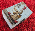 RK Collections Rooster Trinket Box Small Jewelry Keepsake Box | Storage Box for Girls Women | Gift Idea, Animal Lover Ornaments for Home Décor (4 x 2.75)